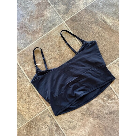 New Skims Fits Everybody Cropped Cami Size Large Onyx - Picture 4 of 7
